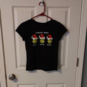 Black Grinch Kids T-Shirt